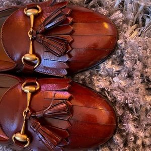 COLE HAAN FLATS 7 1/2B Brown Leather vintage
